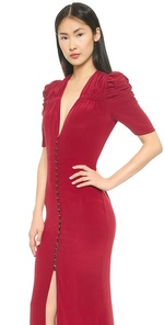 Carmella Clara Maxi Dress with Shirring $531.00