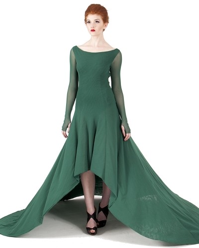 PETIT POIS PRINCESS HIGH/LOW GOWN
