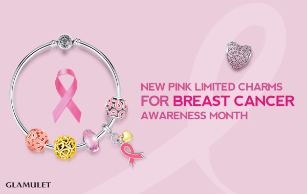 breast cancer, pink october, breast cancer research, breast cancer awareness, glamulet pink october