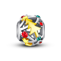 christmas tree, charm, holiday present, pandora