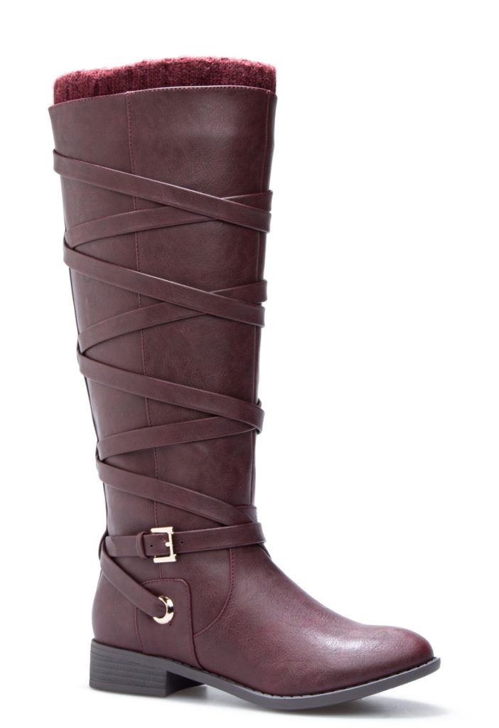tall boots, winter boots, oxblood boots