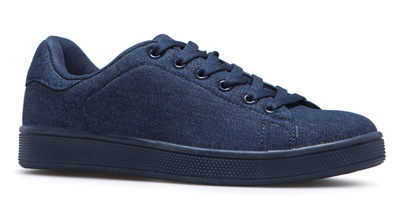 denim sneakers, footwear