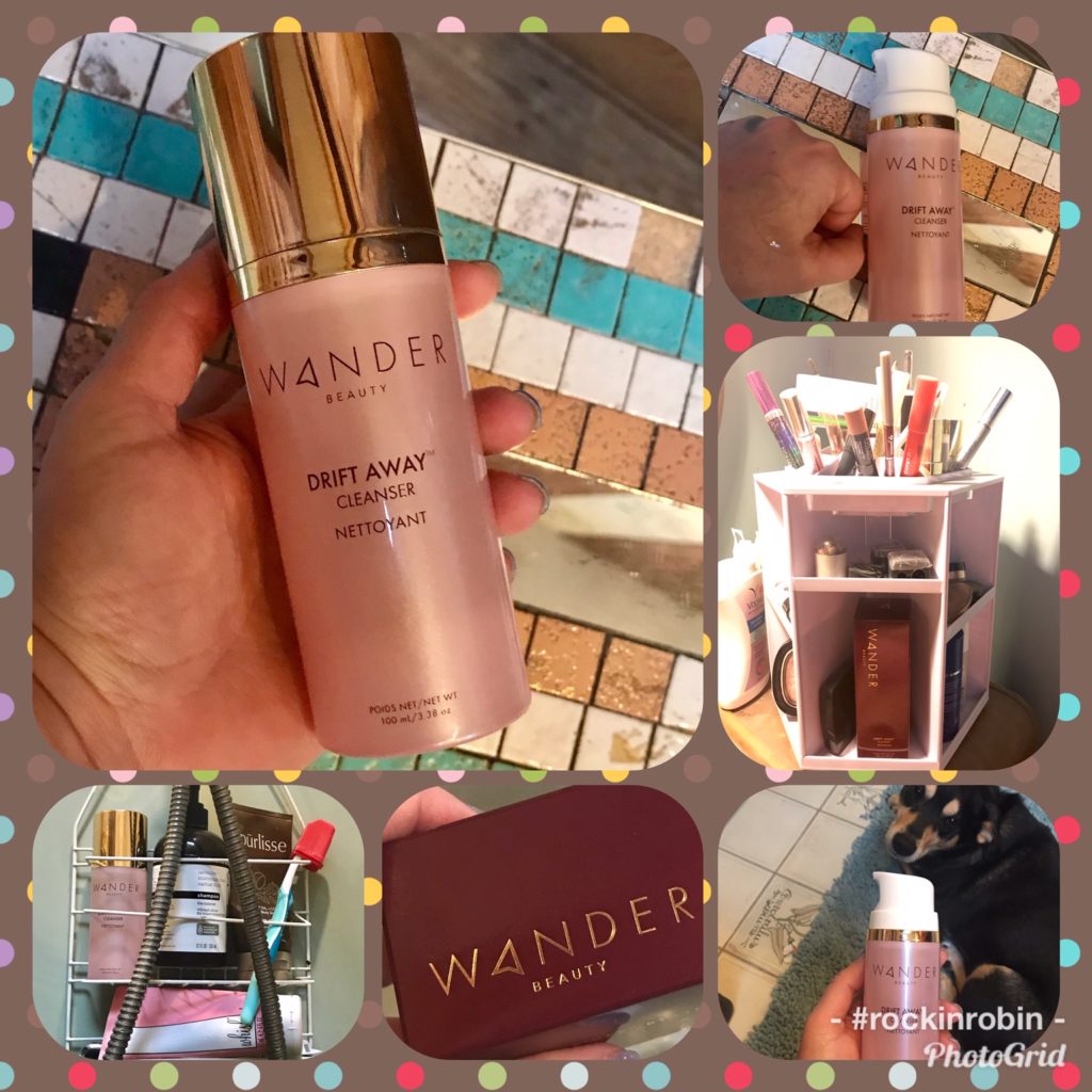 wander beauty, drift away, skincare